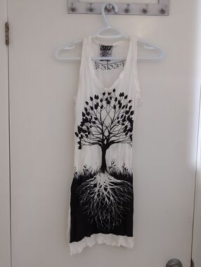 NWOT Sure Design Size S Black & White Dress